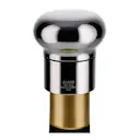 Noè vin-/champagneförslutare 5,5x6 cm blankt stål