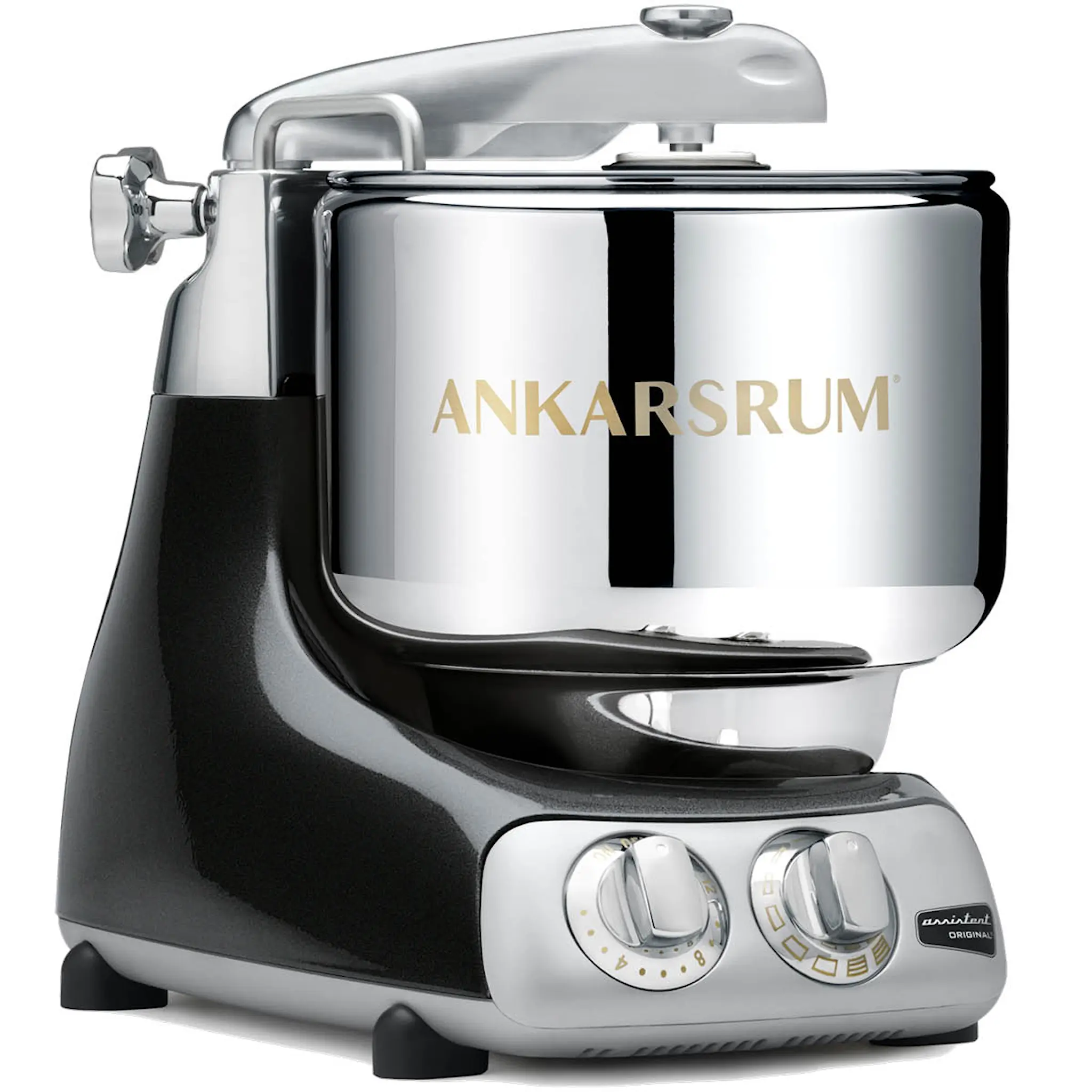 Ankarsrum Ankarsrum Assistent Original Köksmaskin Svart/Blank