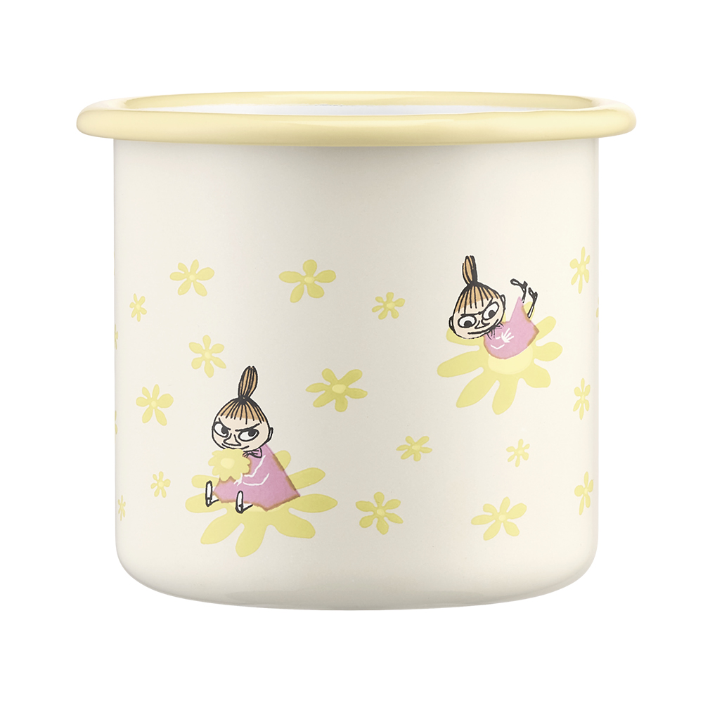 Muurla Mummikopp emalje 37 cl Lille My blomster