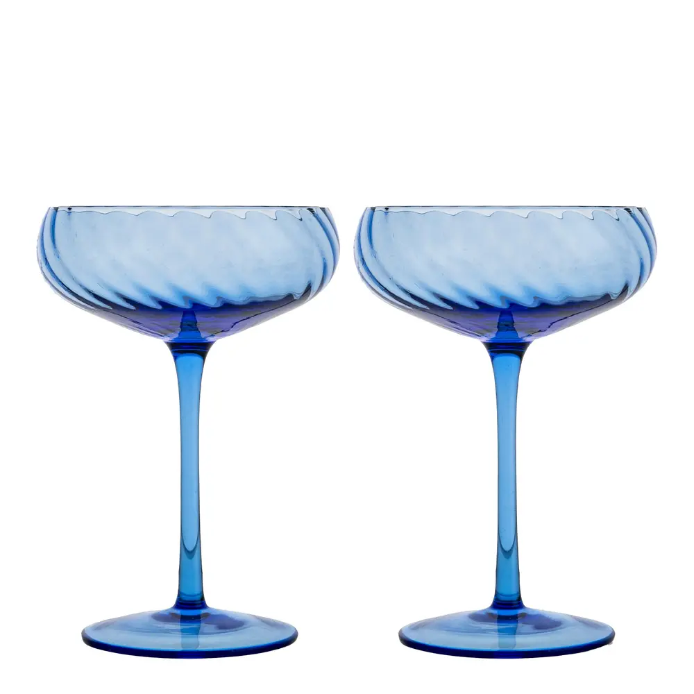 Opacity Samppanjalasi 30 cl 2 kpl Sininen