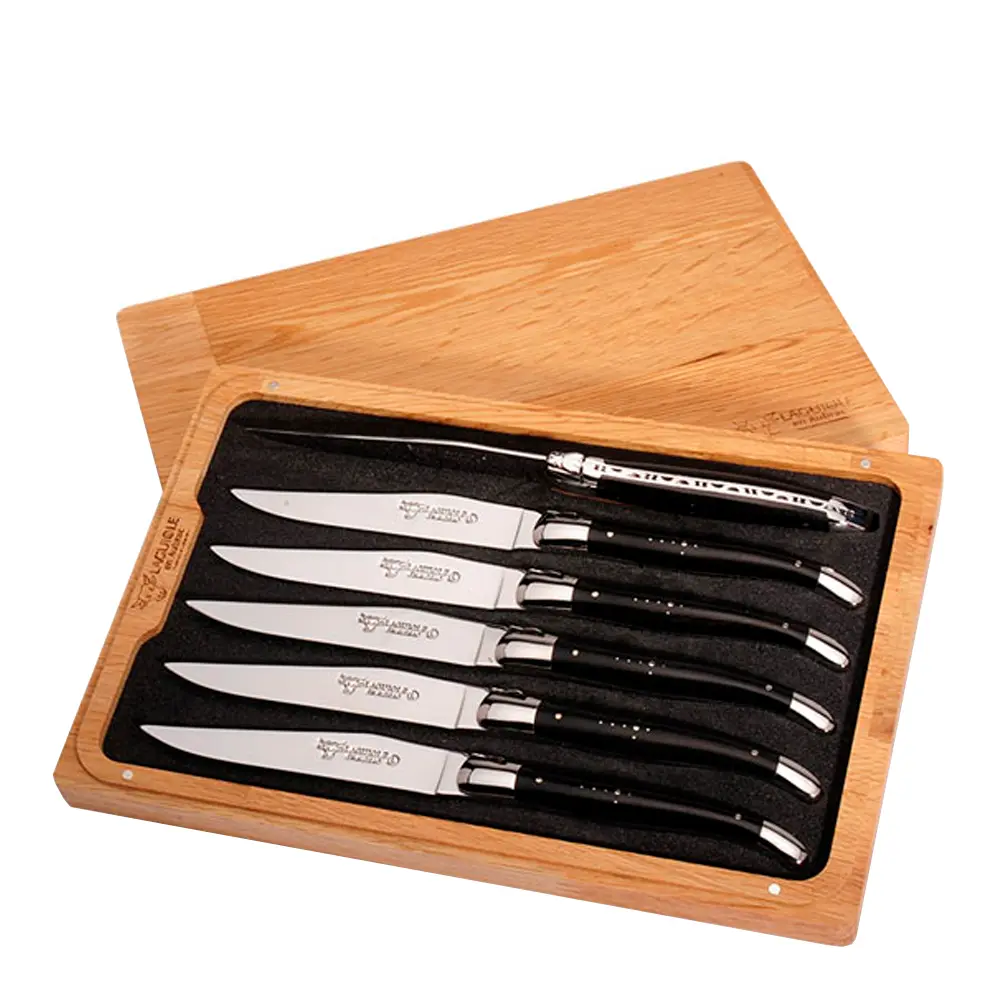 Pihviveitsi 6 kpl Eebenpuu