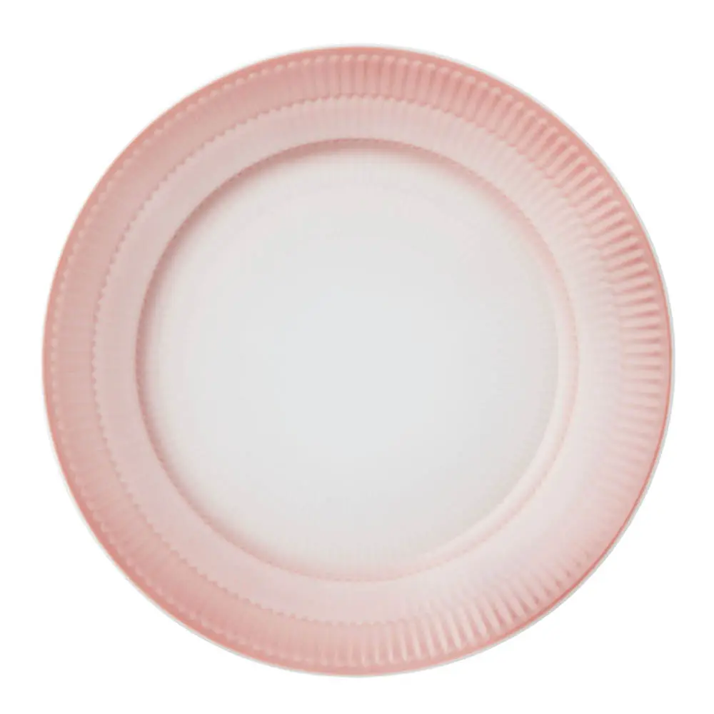 Iris tallerken 22 cm korall