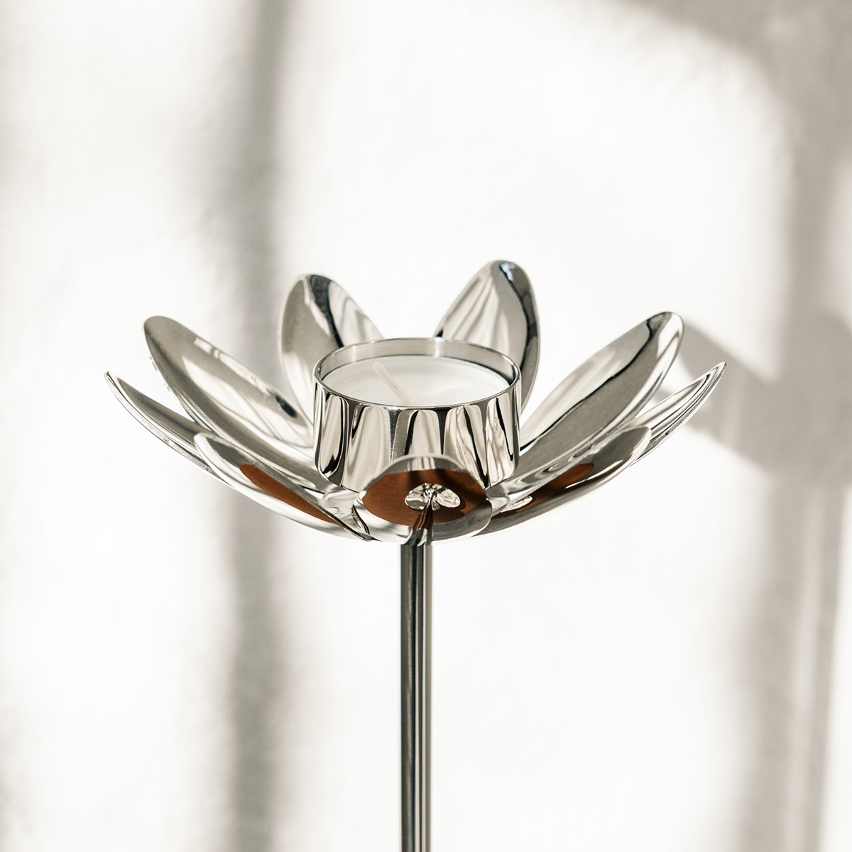 Hilke Hilke x Mumin ljusstake Snorkfröken förnicklad mässing