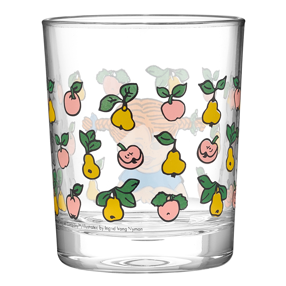 Muurla Pippi dricksglas 20 cl frukter klar