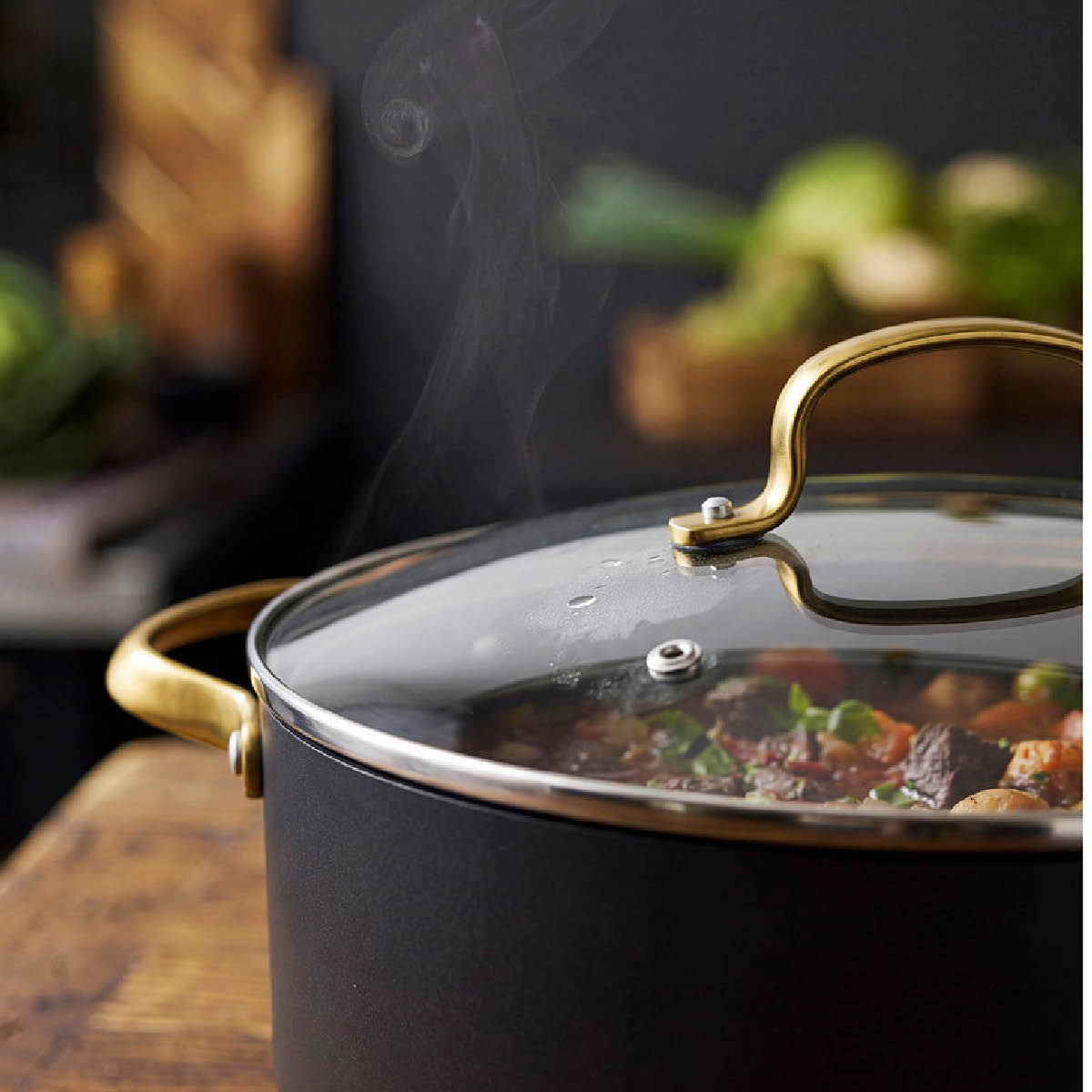 Holm Brasserie stekgryta oval 4,5 L keramisk beläggning