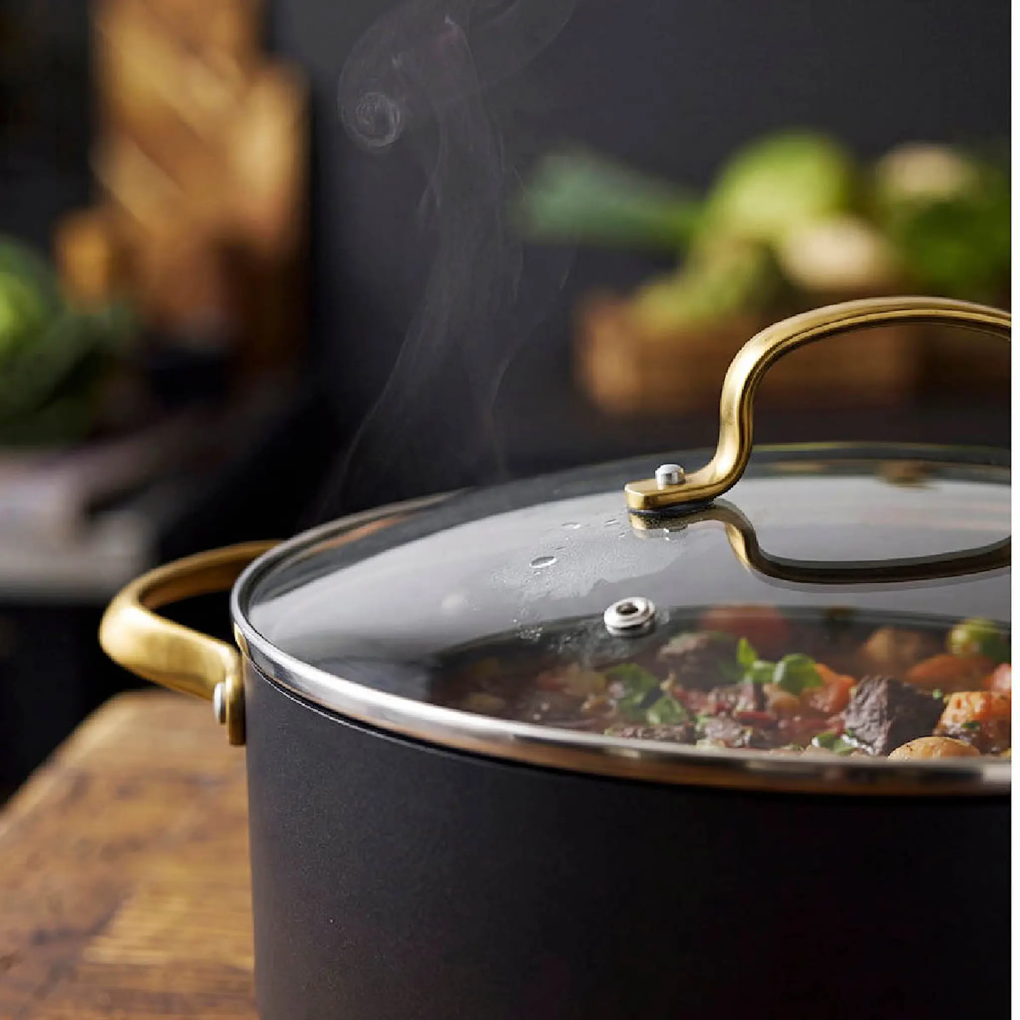 Holm Brasserie stekgryta oval 4,5 L keramisk beläggning