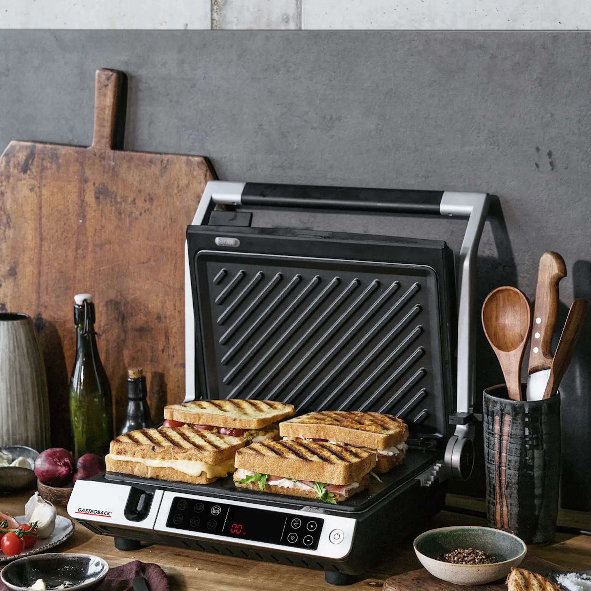 Gastroback Design BBQ Advanced Control bordsgrill 2000W