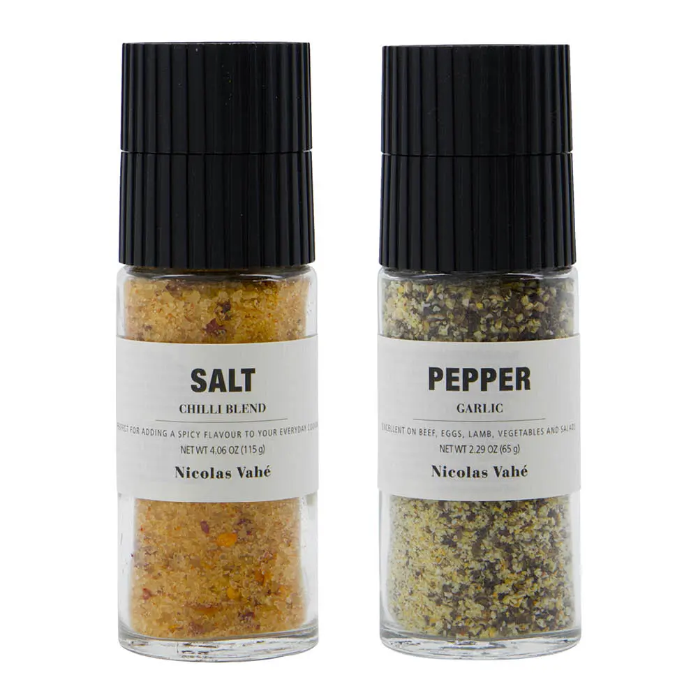 Gaveeske salt chili og pepper hvitløk