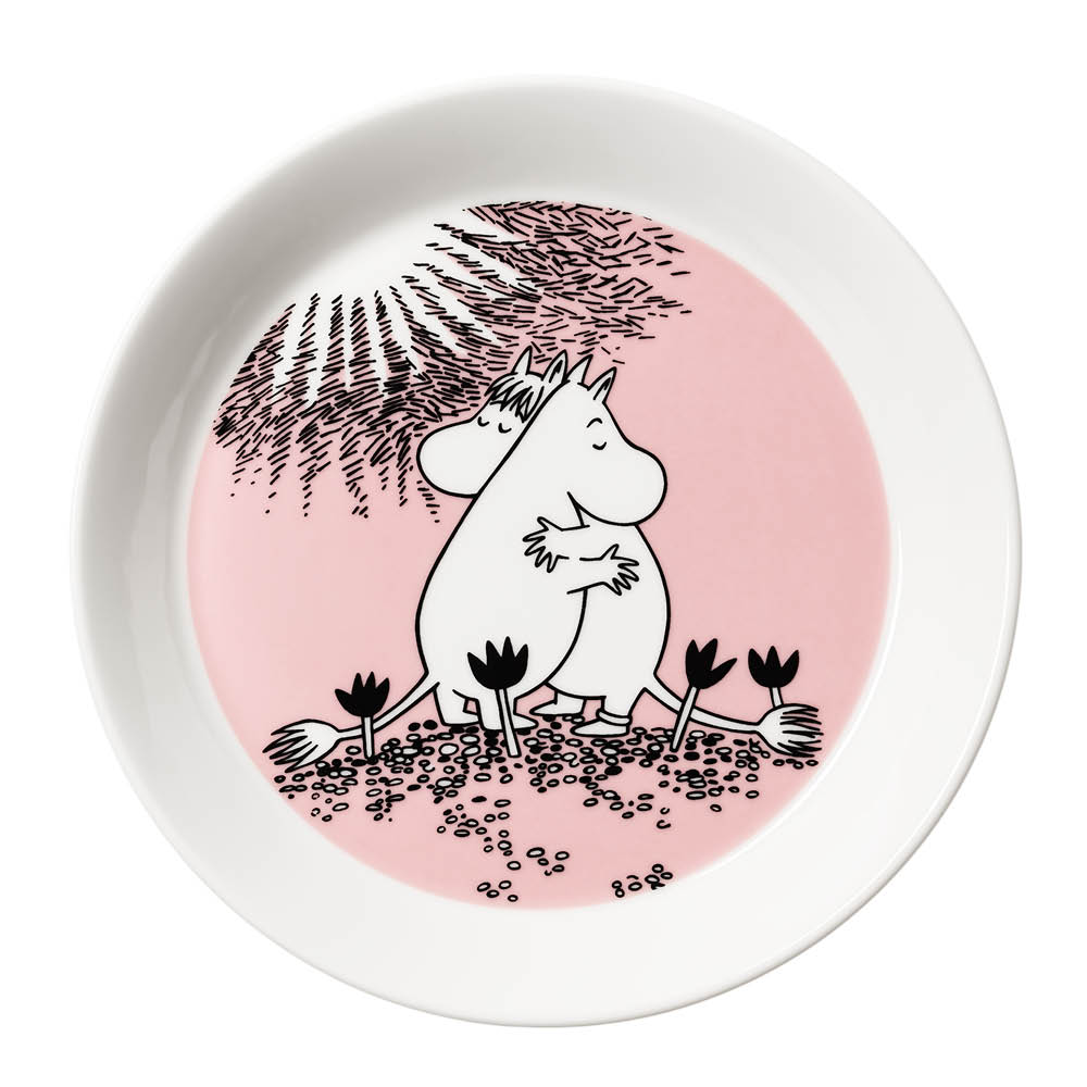 Moomin Arabia - Muumi Lautanen 19 cm Rakkaus 30