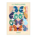 PSTR Studio poster 30x40 cm zoe les papillons paris