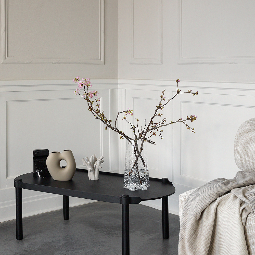 Cooee Gry vase 30 cm klar