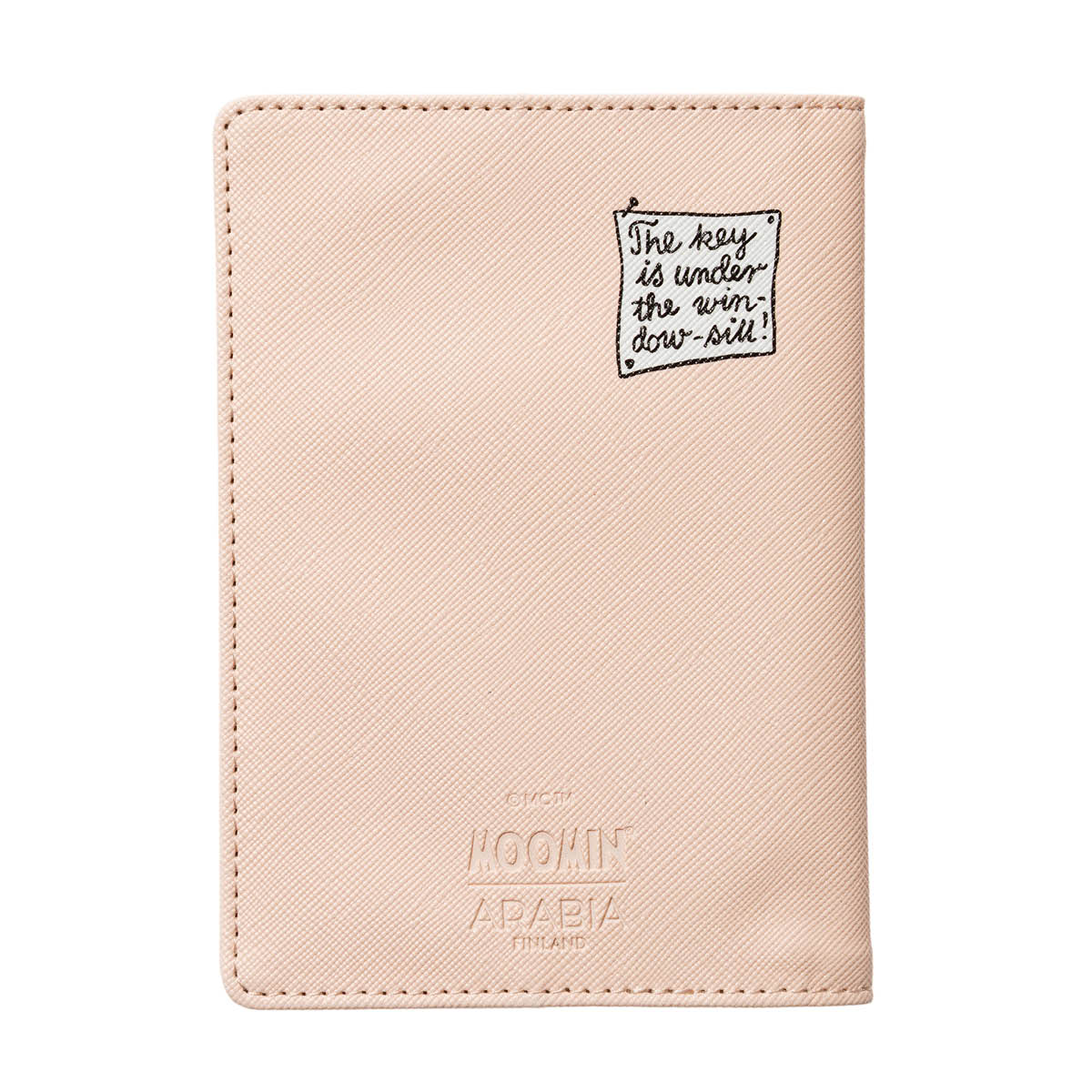 Moomin Arabia Mumin passfodral 15x10 cm Redo för semester