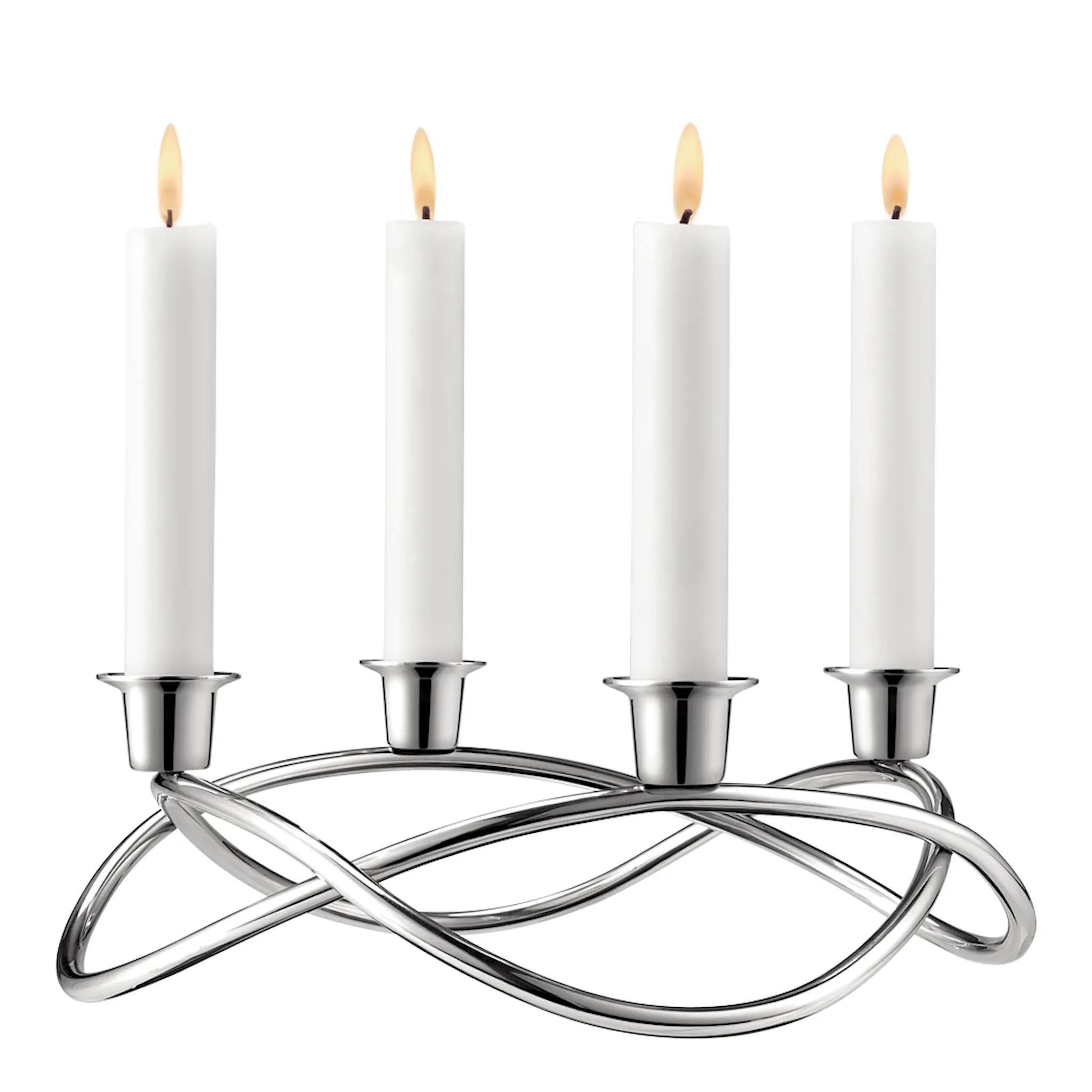 Georg Jensen Season Ljusstake 4-armad 26 cm Rostfri blank
