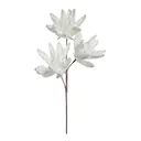 Happia konstblomma 85 cm vit