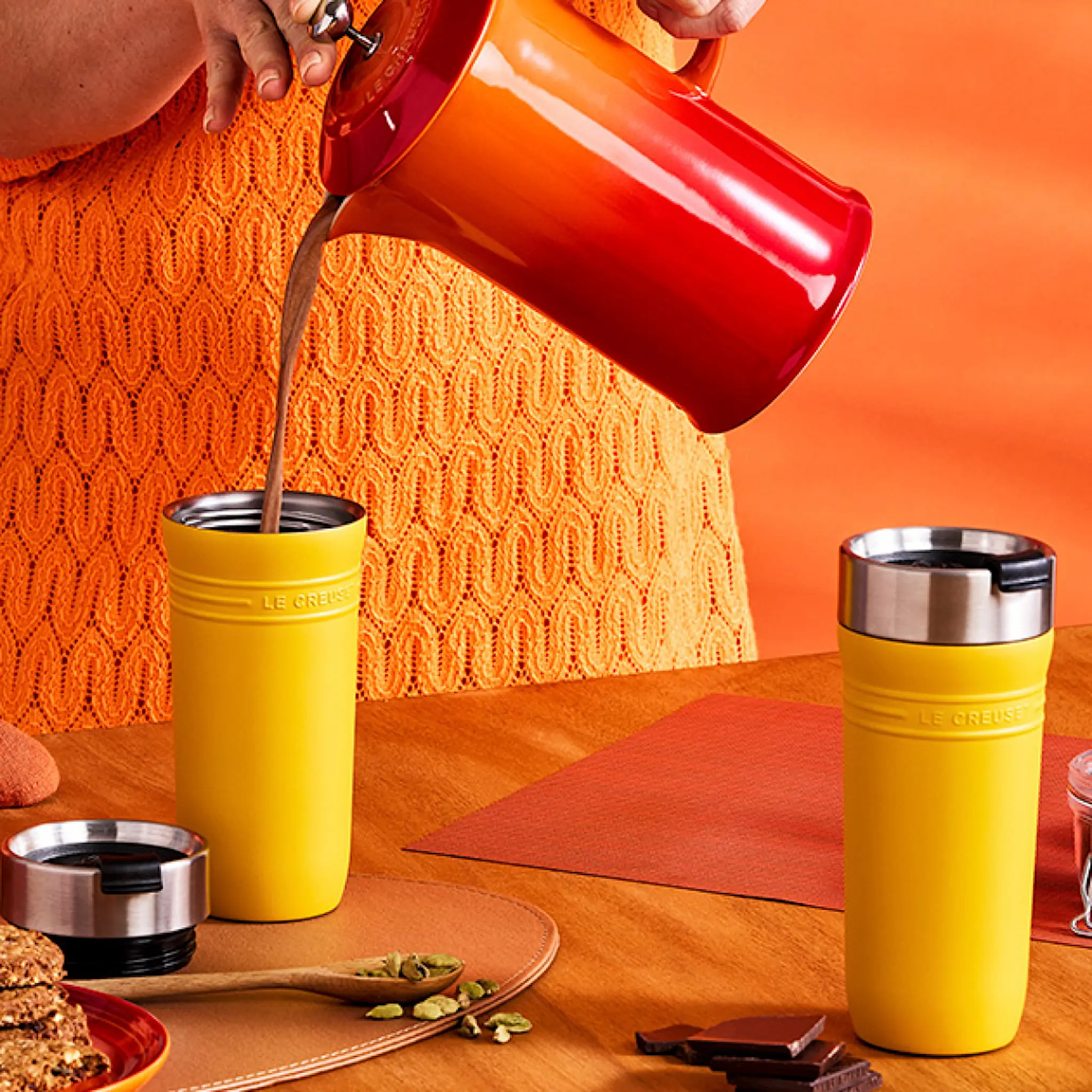 Le Creuset On The Go termosmugg 35 cl nectar