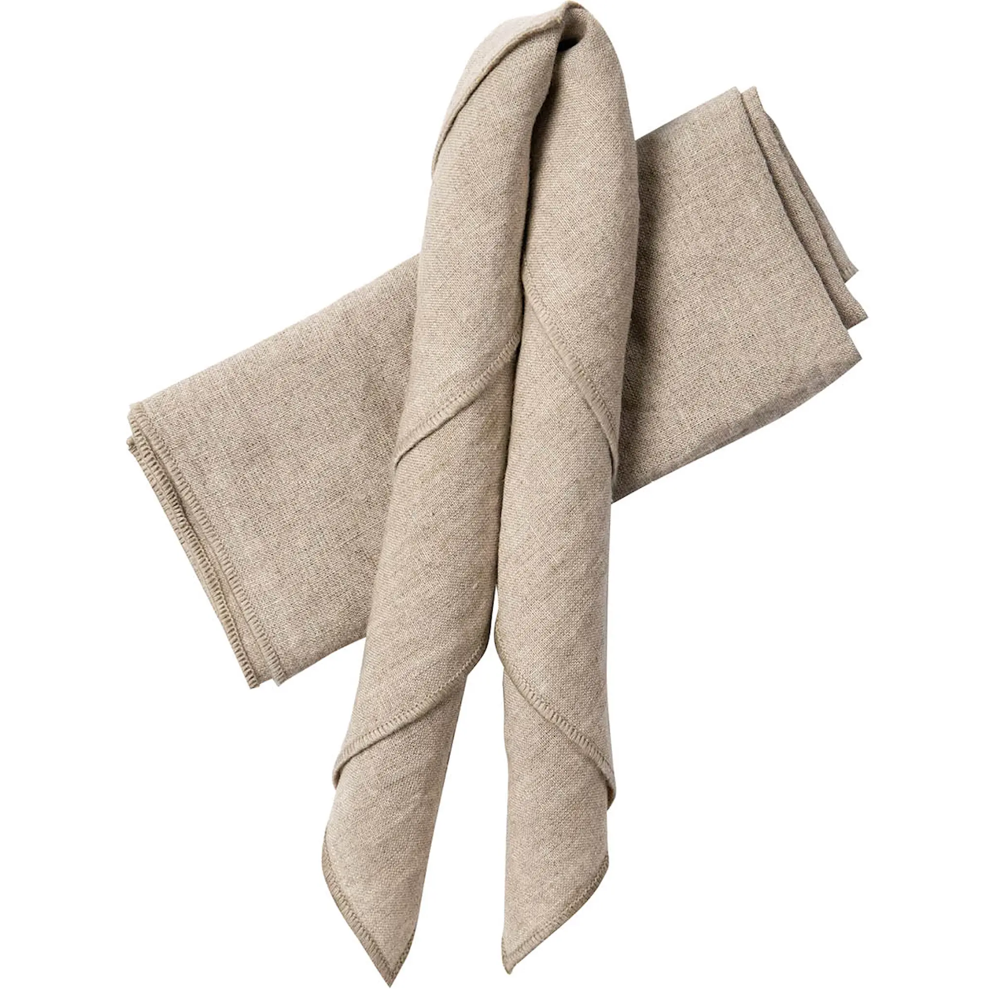 Stiernholm Kirei Linservett 2-Pack Sand