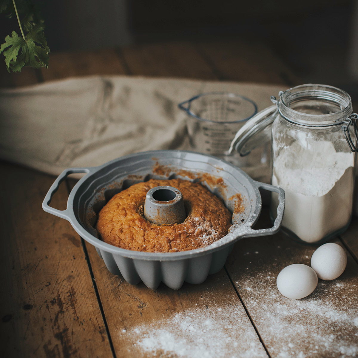 Dorre Cookie sukkerkakeform 23,5 cm beige