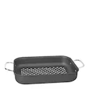 Churrasco grillform 28x22 cm svart
