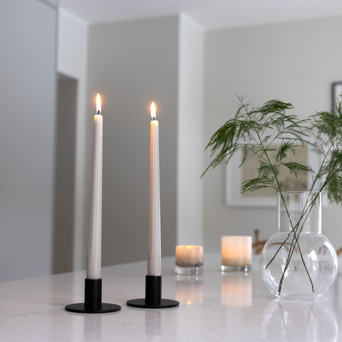 Liljeholmens Prisma 28 cm 4-pack dimgrå