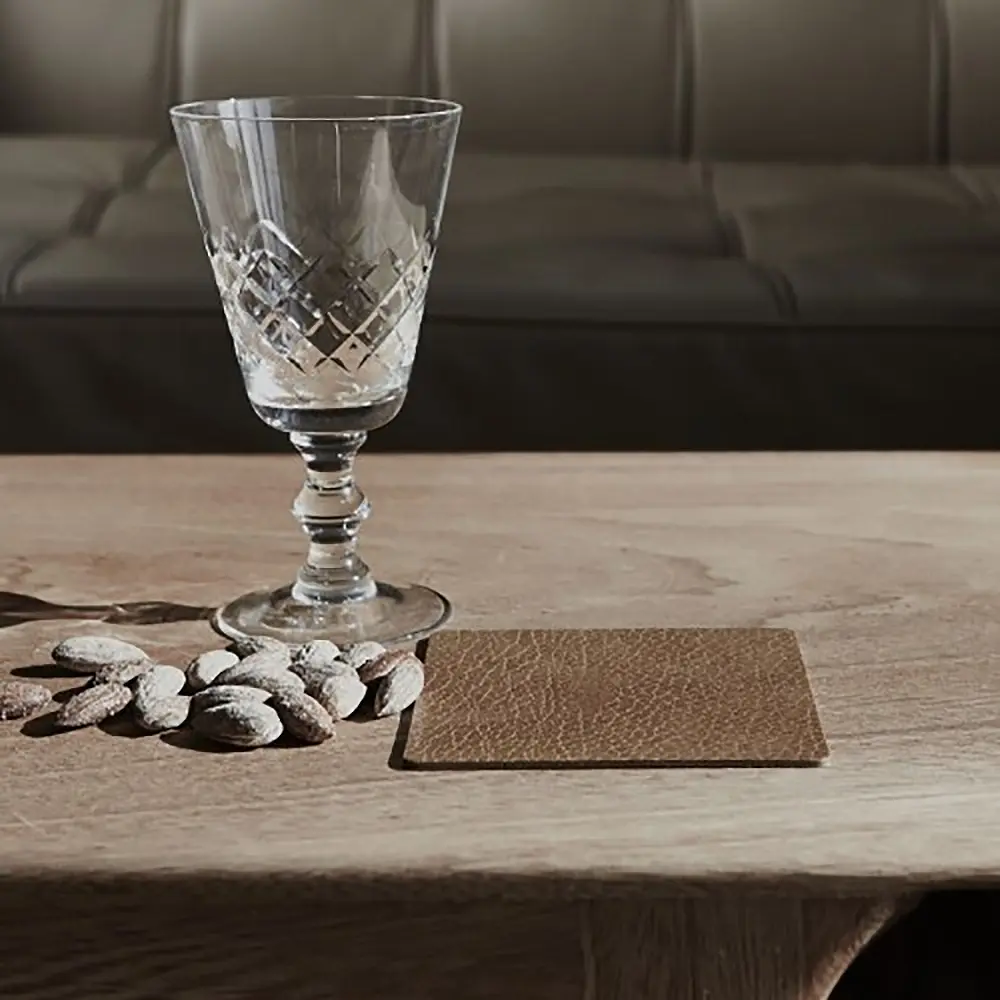 Square Nupo Lasinalunen 10x10 cm Nature