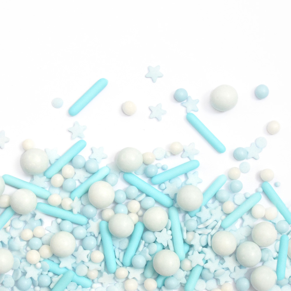 ScrapCooking Strössel mix 70 g blå/vit