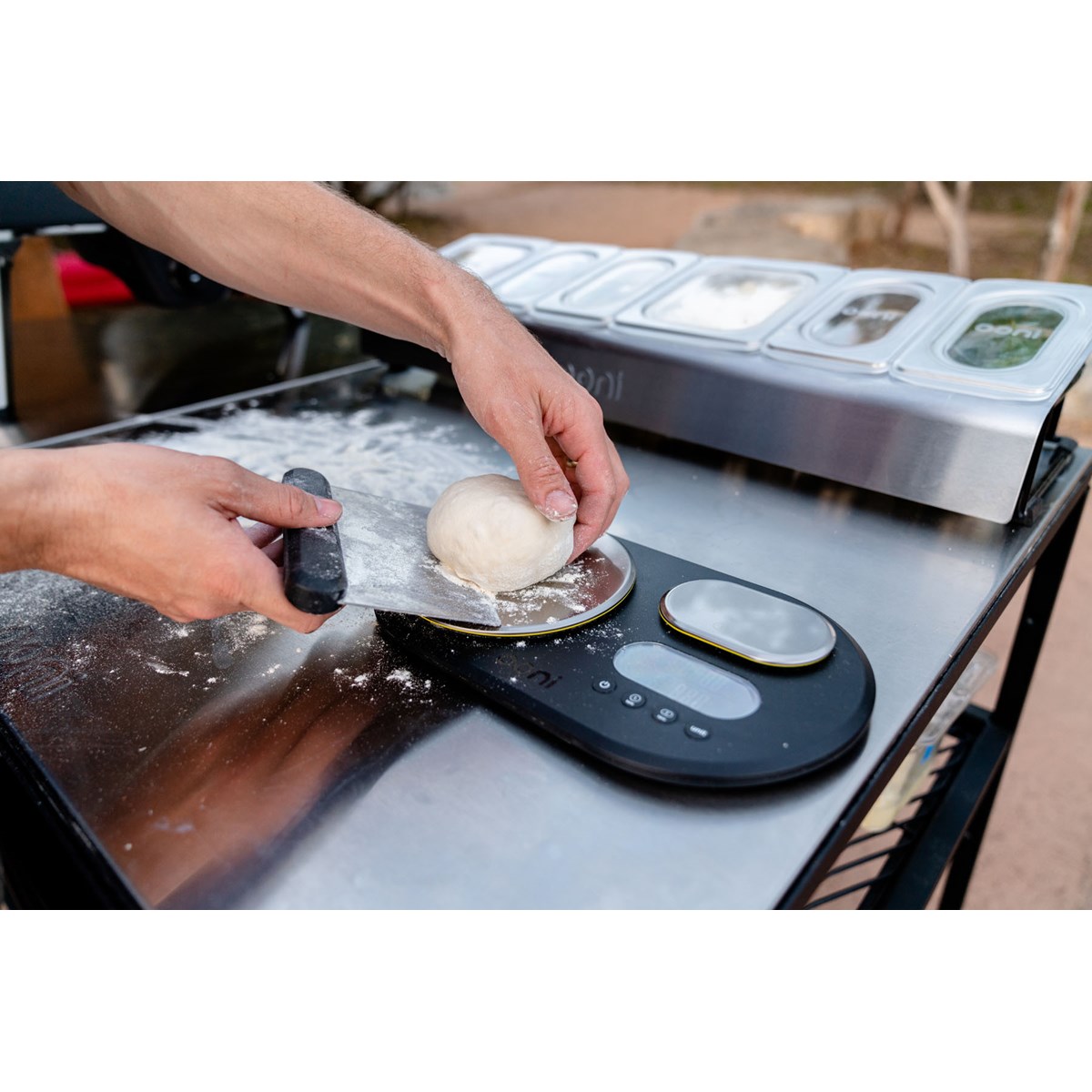 Ooni Deigskrape 16x11 cm svart