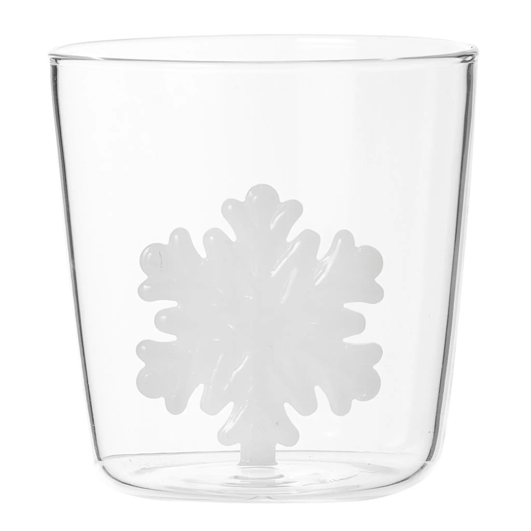 Stiernholm Jul vattenglas 35 cl snöflinga