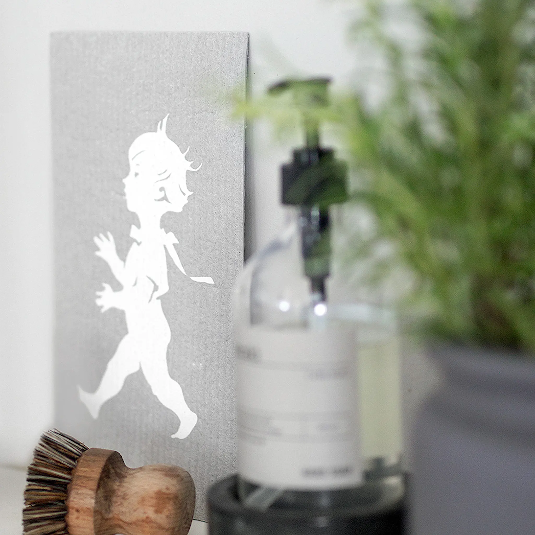 SOLSTICKAN Tiskirätti 2 kpl Harmaa