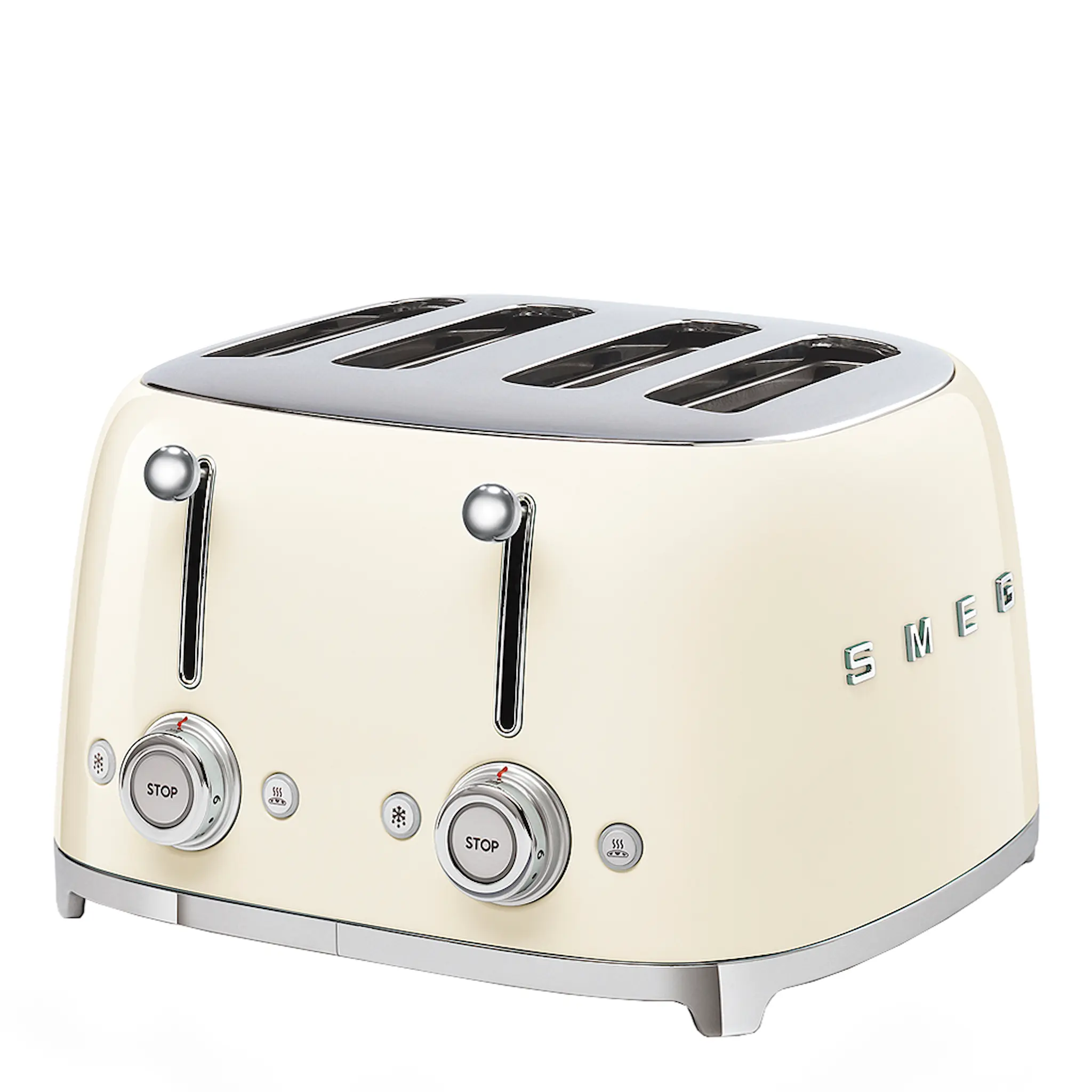 Smeg Smeg Leivänpaahdin neliömäinen 4 viipaletta TSF02 Kerma