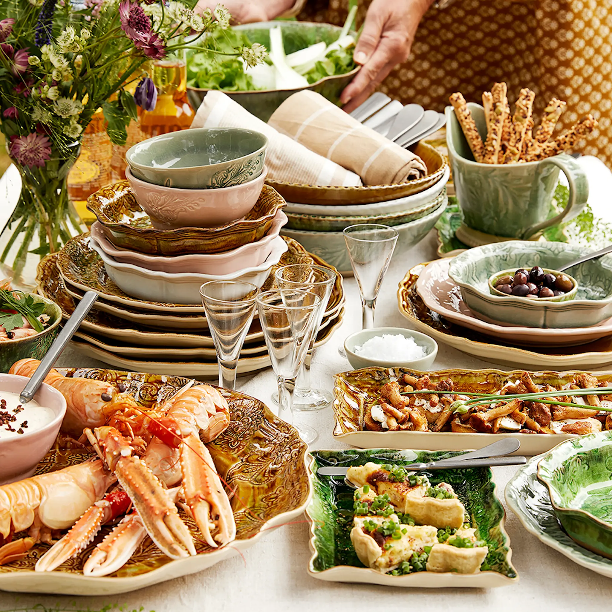 Sthål Arabesque Tallrik 28 cm Pineapple