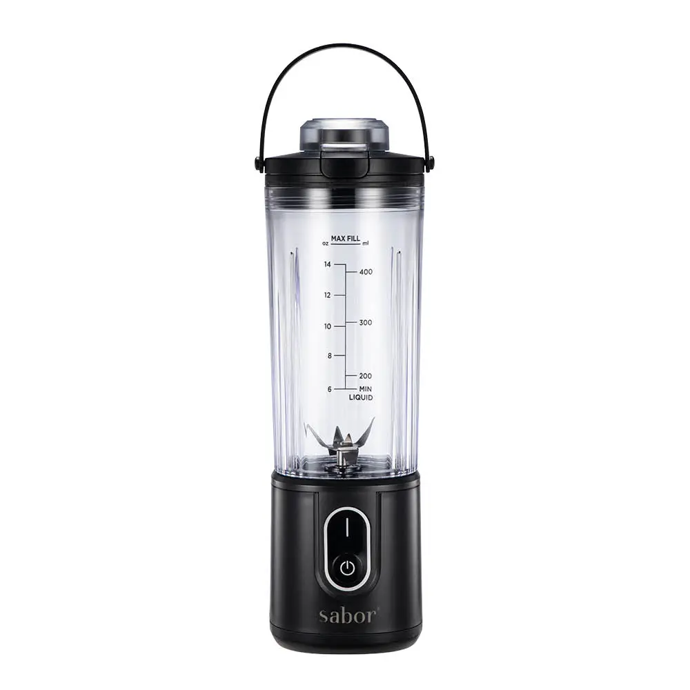 Select trådløs blender 0,4L svart/klar