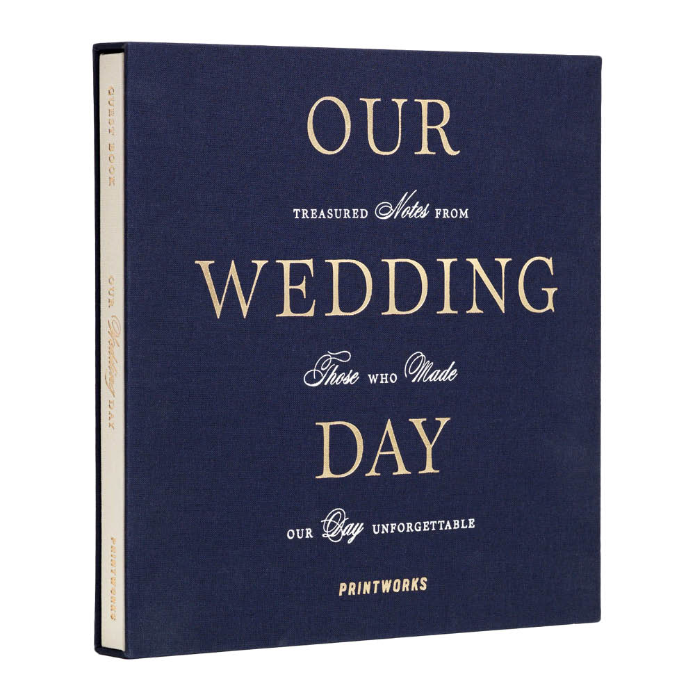 Printworks Our Wedding Day Vieraskirja