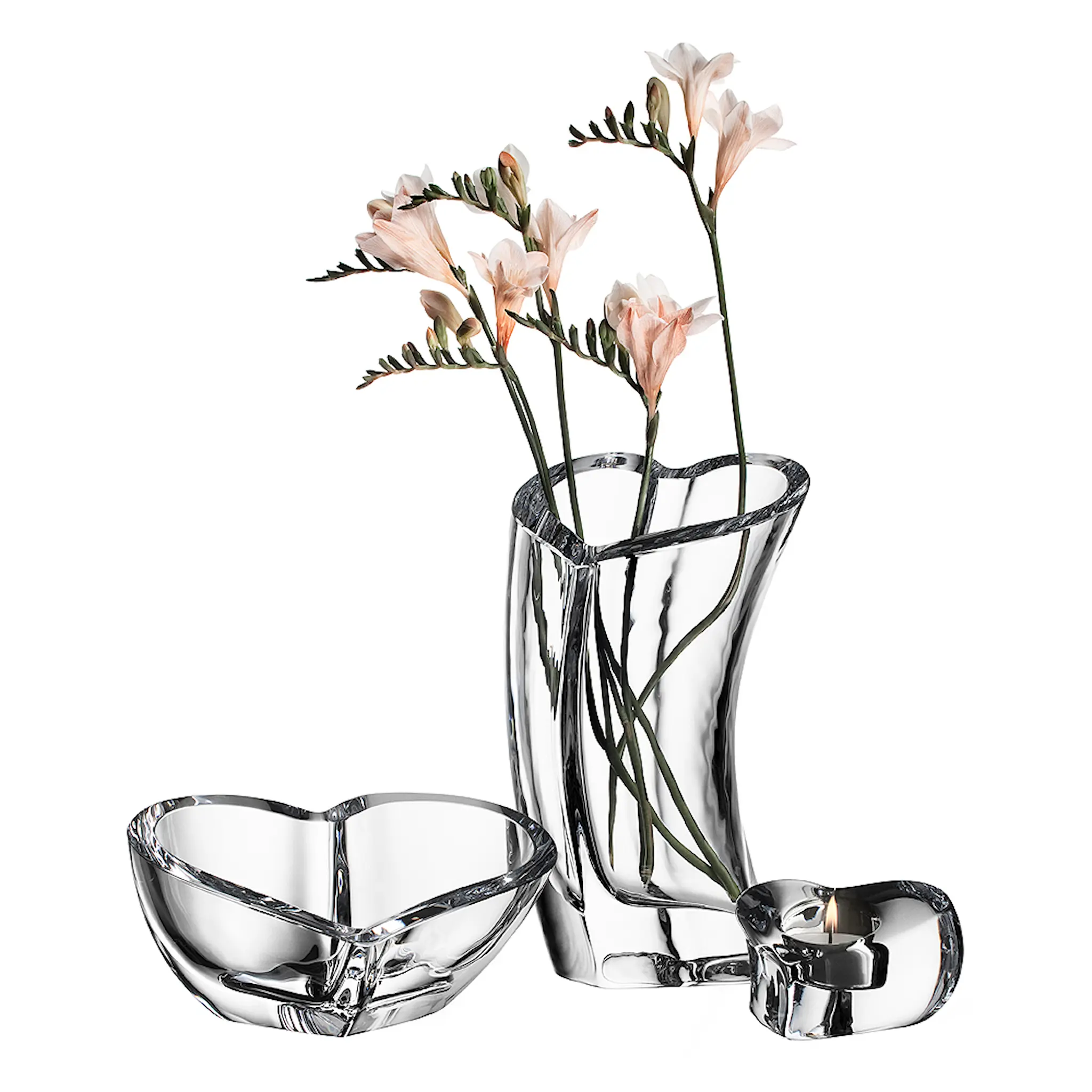 Orrefors Valentino Kynttilälyhty 10,5 cm