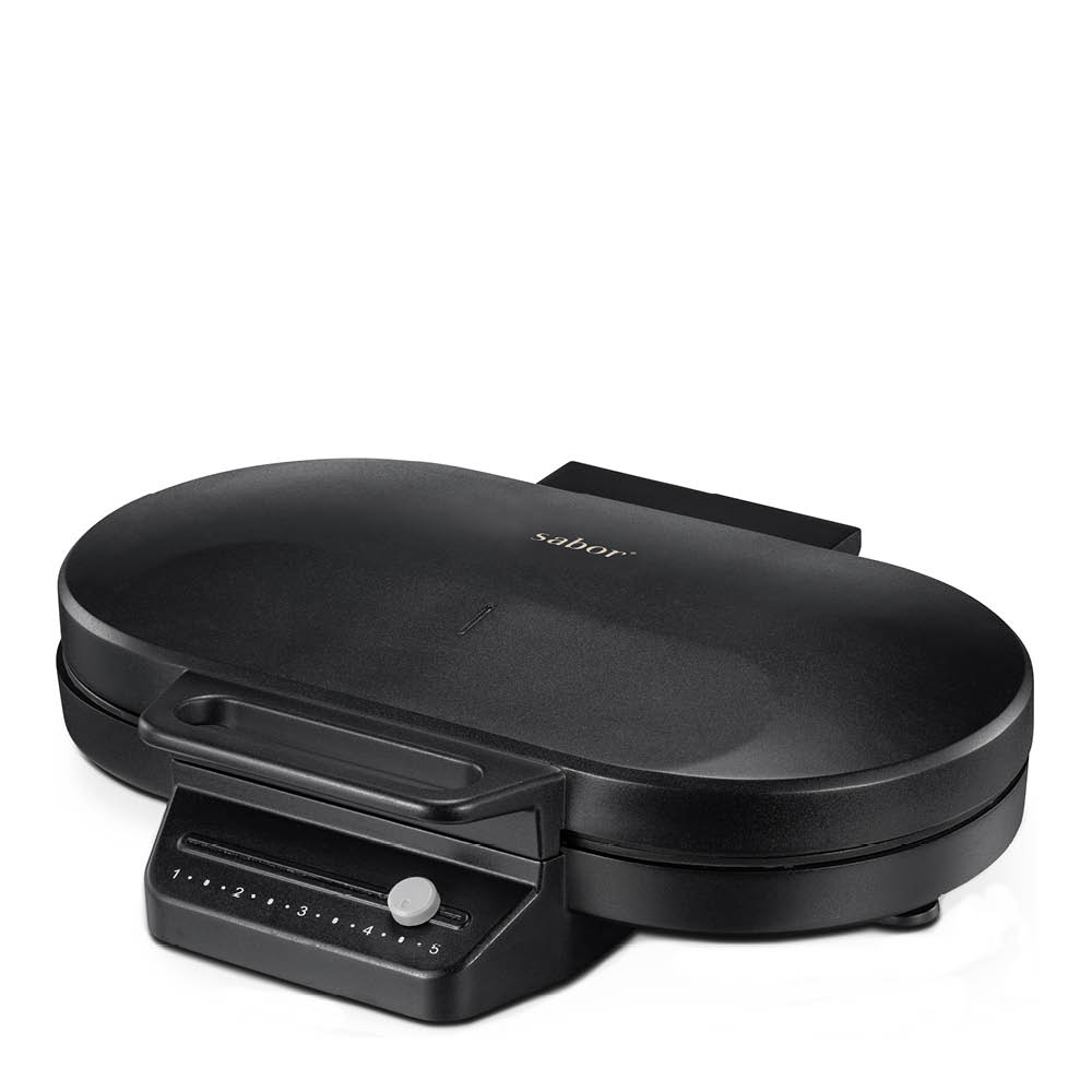 Sabor - Ultimate Vohvelirauta tupla 1200W Musta
