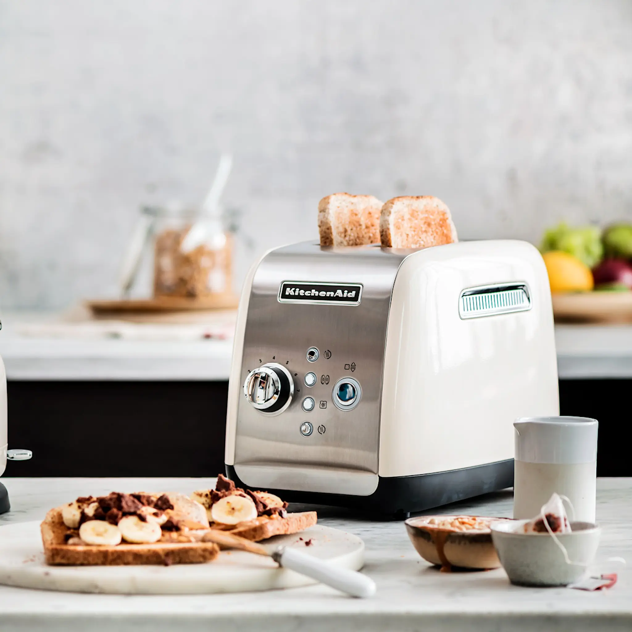 KitchenAid KitchenAid Midline Brödrost 2 skivor Creme