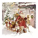 Servett 33x33 cm 20-pack Christmas Visit