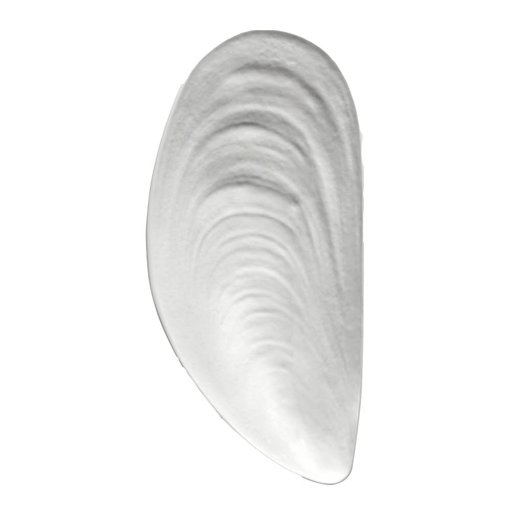 Serax Les Objets Mouleversants skål L 46x21,5 cm hvit