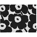Pieni Unikko Acrylic coated Bordstablett 31x42 Vit/Svart