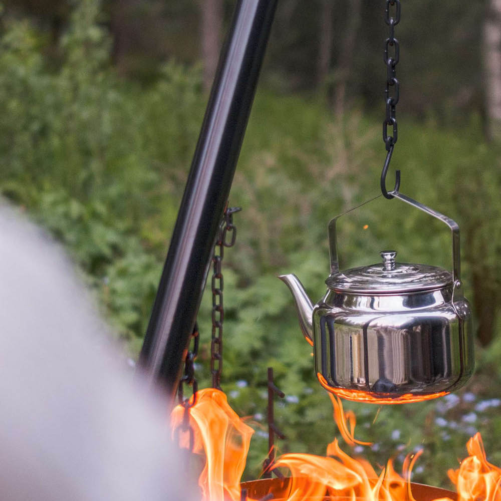 Espegard Kahvipannu nuotiolle 2,5 L Ruostumaton teräs