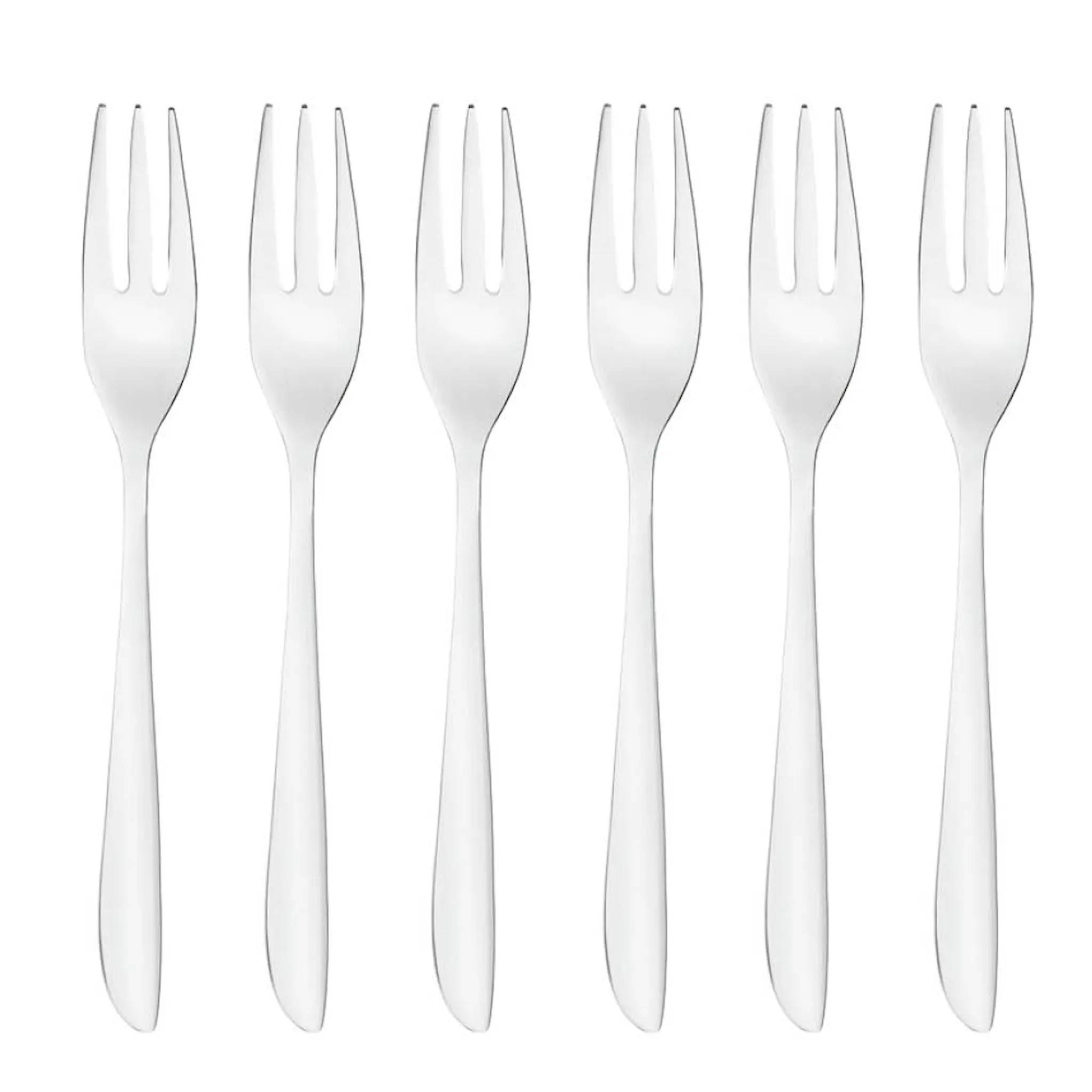 Sambonet Leaf tårtgaffel 6-pack stål