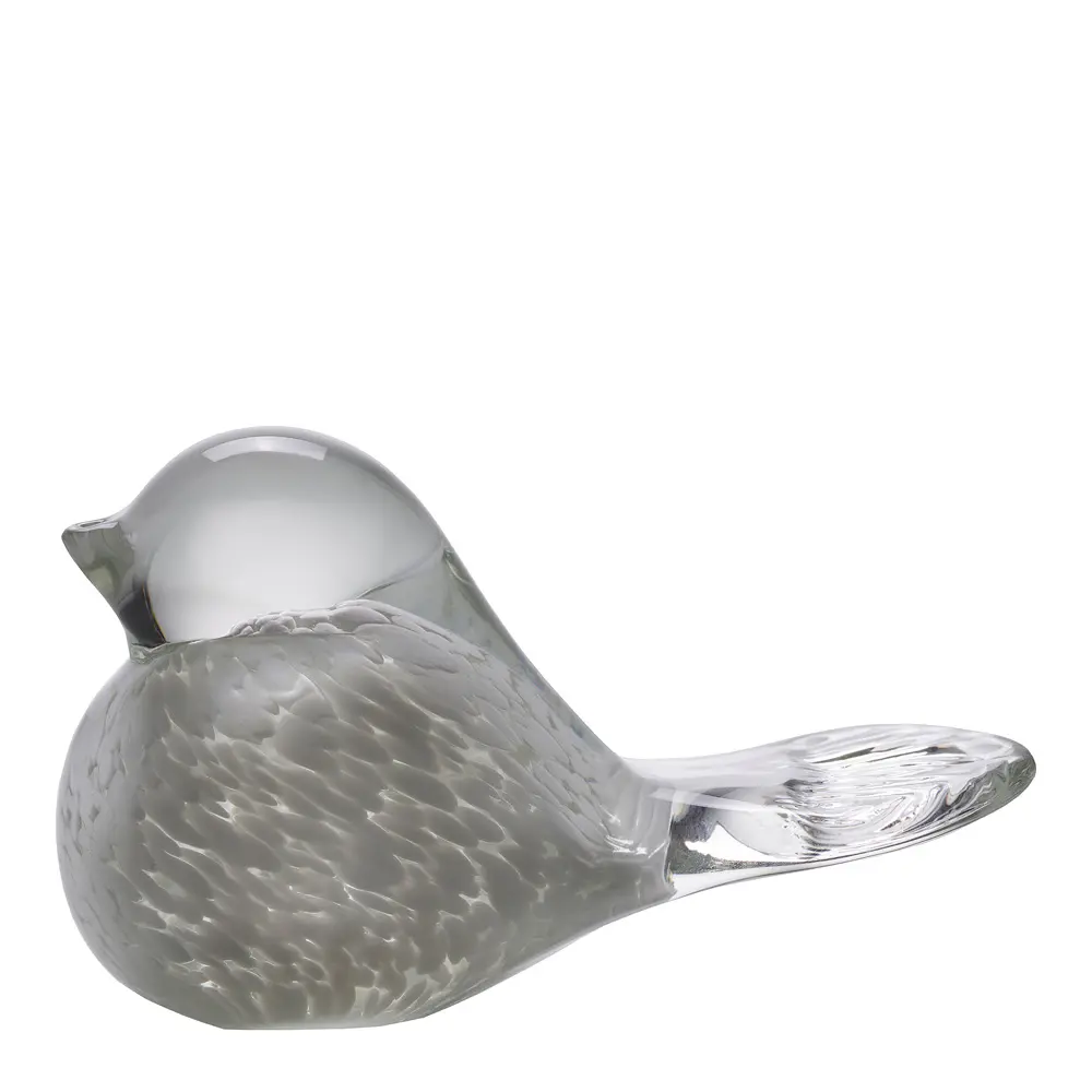 Lucky Bird Koriste lintu 10 cm Valkoinen