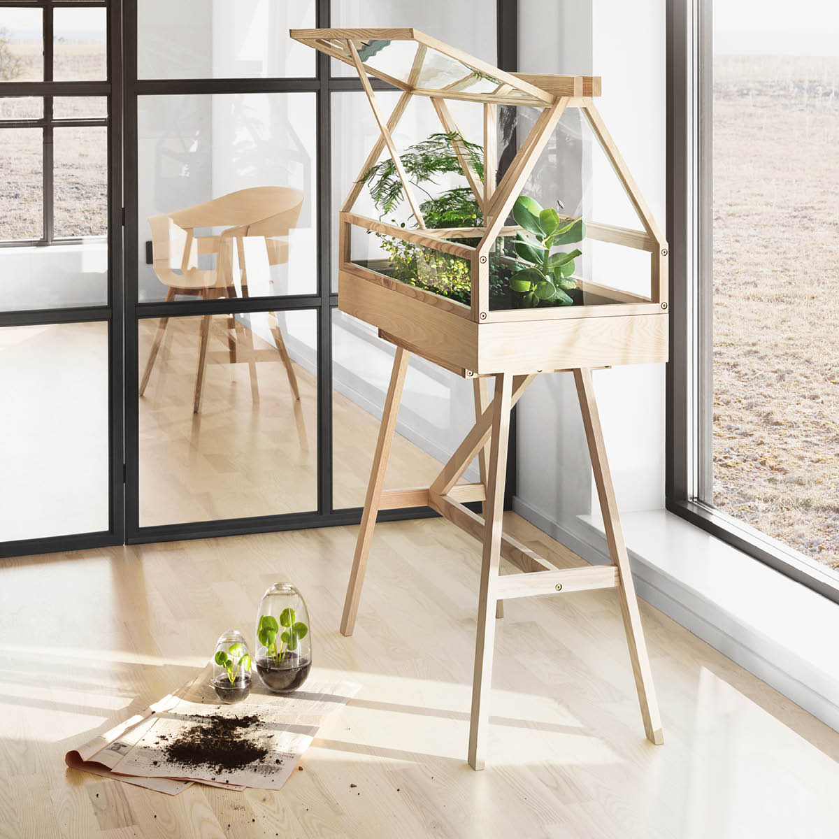 Design House Stockholm Växthus 95x130 cm ask