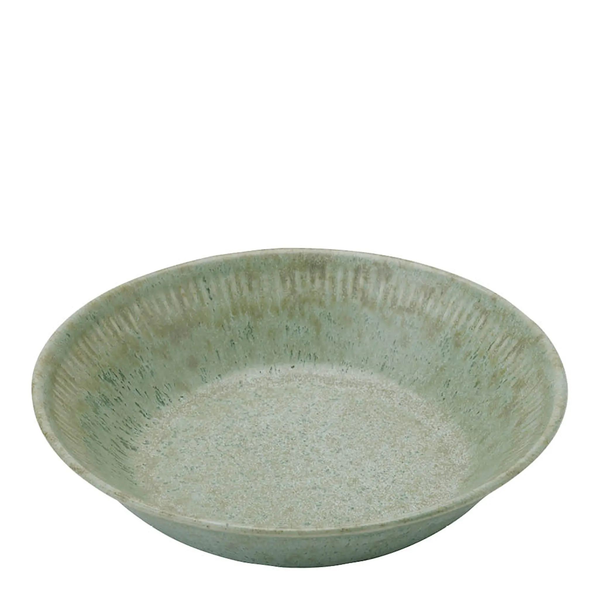 Knabstrup Keramik Knabstrup Djup Tallrik 18 cm Olive