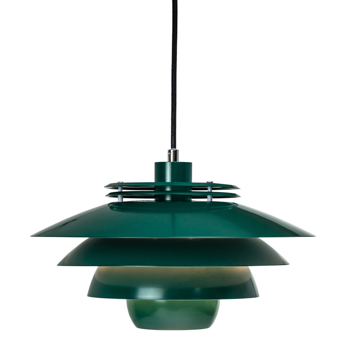 Dyberg Larsen EJKA pendellampa 20 cm mörkgrön