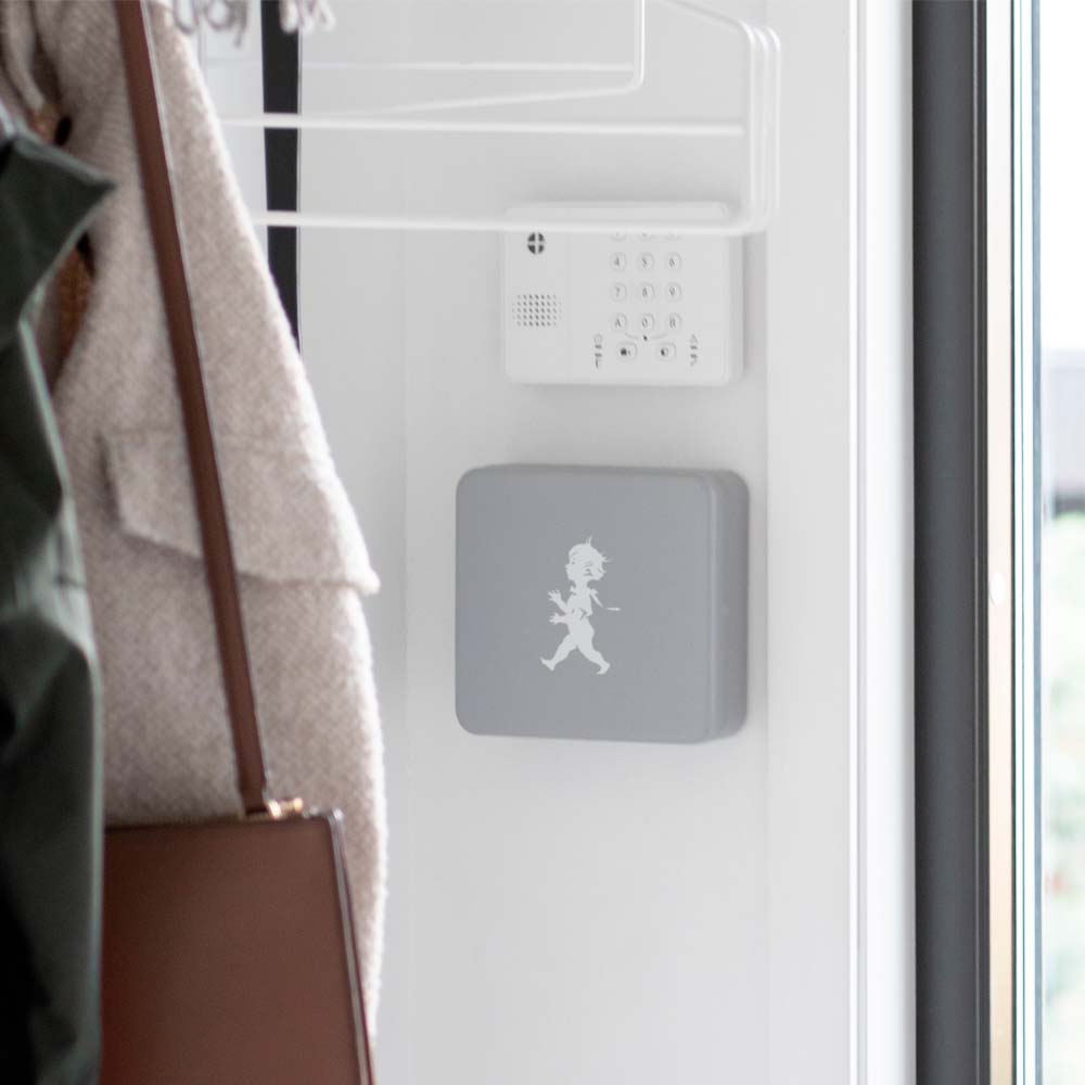 SOLSTICKAN Nyckelskåp 17x16 cm Grå matt