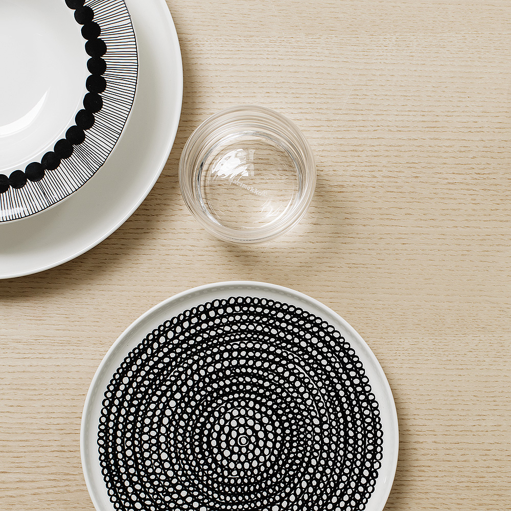 Marimekko Oiva Räsymatto tallerken 13,5 cm