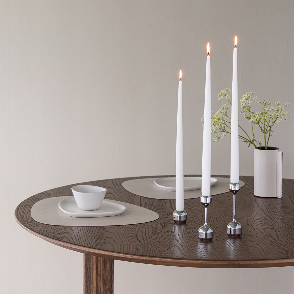 LIND DNA Silhouette Candleholder Silhouette 145 Candle Holder Krom
