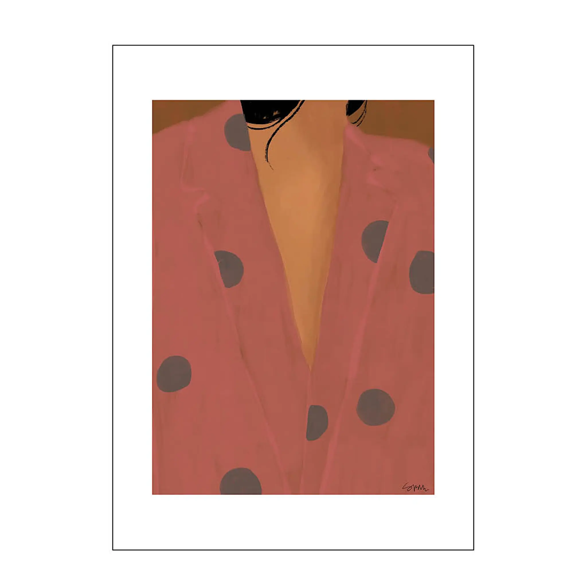 Poster & Frame The Poster Club x Sandra Blomén Maschinsky poster 50x70 cm dressed