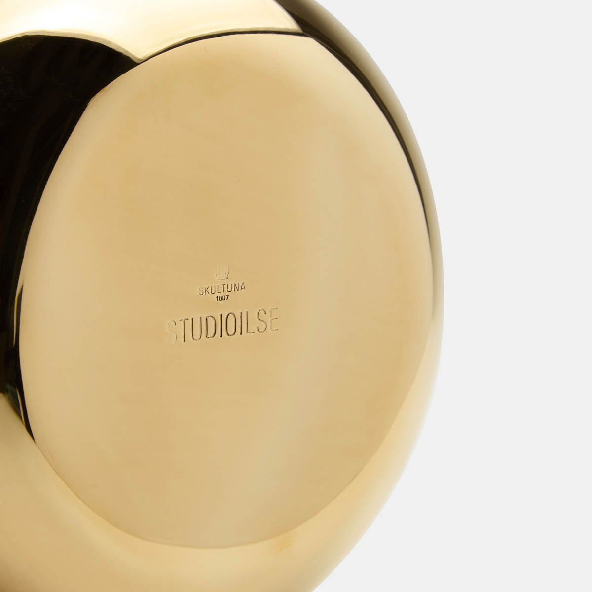 Skultuna Renfana vas 27 cm mässing