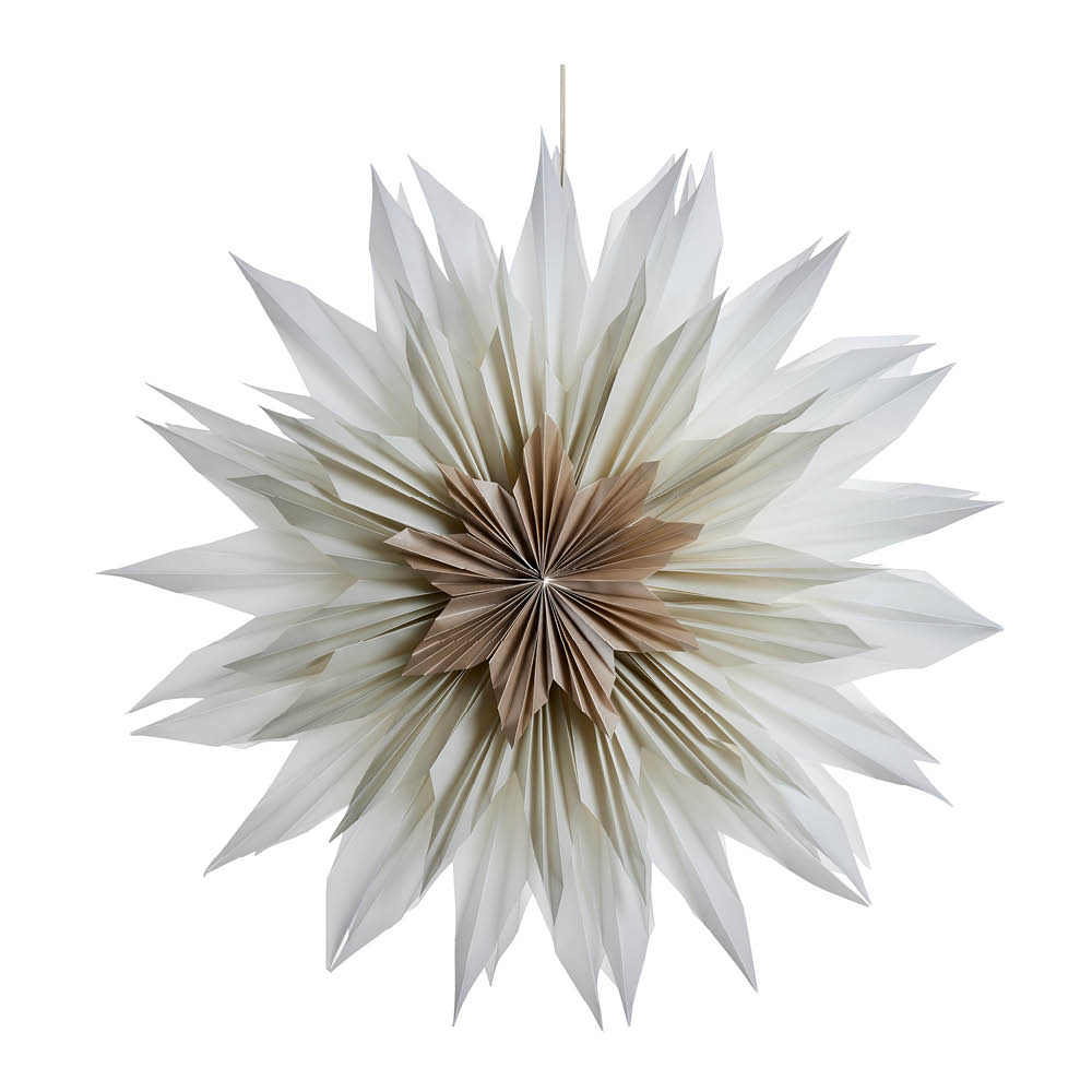 Lene Bjerre Palisia julstjärna 60 cm vit